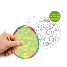 Tommy&Frida - Scribble Pendant for Scratching and Colouring (8 pcs.)