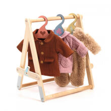 Dolls - Pomea - Clothes rack & 3 hangers