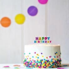 Birthday Fun - Mini Lettering Candles 13-piece