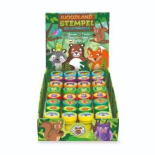 Woodland animals stamps self-inking, 8 assorted