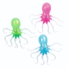 Sandy Oktopus - Squeezy glitter octopus, 3 assorted