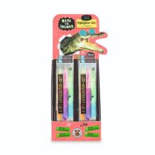 For School Neon -  Highlighter set 2 in 1, set of 3