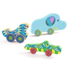 Wooden puzzles - Puzz & Roll - Bariolo