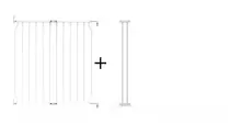 Geuther Metal Door Protection Gate Art.SET4714GU_0014 protection gate and stair gate