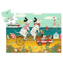 Silhouette puzzles - Ollie, the Dalmatian - 24 pcs