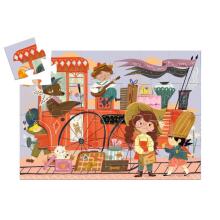 Silhouette puzzles - Mia's Journey - 36 pcs