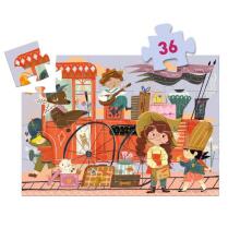 Silhouette puzzles - Mia's Journey - 36 pcs
