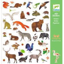 160 stickers - Fauna