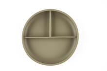 BABY 01299 Silicone plate with scale Sage