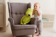 BALIBAZOO BB 81988 Dog cuddle lime 58cm