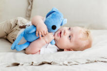 BALIBAZOO BB 81993 Blue cuddly dog 28cm