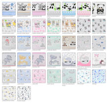 KIECZMERSKI Cotton pillowcase 40x40 mix of patterns
