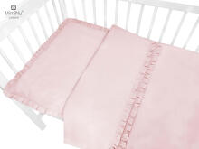 KIECZMERSKI Bedding C-2 ROYAL with frill 135x100 powder pink