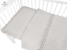 KIECZMERSKI Bedding C-2 ROYAL with frill 135x100 gray
