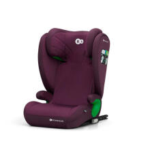 KINDERKRAFT autokrēsliņš JUNIOR FIX 2 i-Size 100-150 cm ķiršu pērle