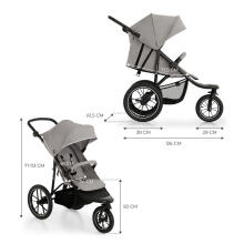 KINDERKRAFT Helsi 2 Grey Stroller