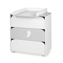 Klups Nel Heart Art.233080 Koka kumode ar pārtinamo virsmu