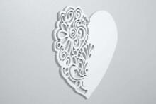 Klups Nel Heart Art.233080 Koka kumode ar pārtinamo virsmu