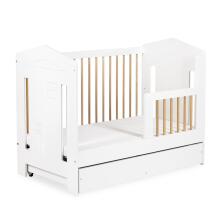 Klups Ida Art.233089 White/Pine Bērnu koka gultiņa 120x60cm