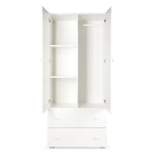 KLUPŚ PAULA two-door wardrobe, white