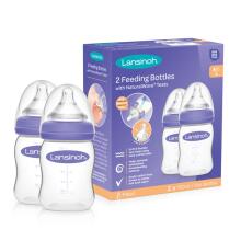 Lansinoh Bottle with NaturalWave® Teat GB Art.75830 Feeding bottle 2x160 ml + teat NaturalWave
