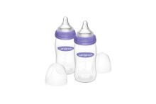 Lansinoh  Bottles with NaturalWave® Teat GB Art.75850 Feeding bottle 2x240 ml with teat Natural/Wave