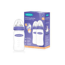 Lansinoh  Bottles with NaturalWave® Teat GB Art.75850 Feeding bottle 2x240 ml with teat Natural/Wave