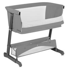 LIONELO Thomi Plus Multifunctional Bed Grey Concrete