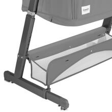LIONELO Thomi Plus Multifunctional Bed Grey Concrete