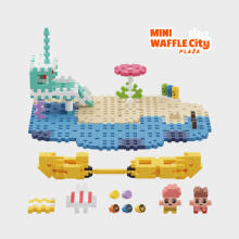 MARIOINEX 903155 Waffle mini blocks - beach 148 pcs.