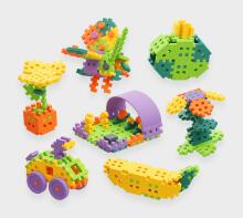 MARIOINEX 904275 Mini waffle - Constructor 200 pcs. Botanik