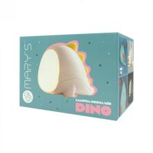 MARY'S MW20533 LED Night Light Dino Pink