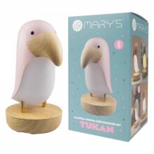 MARY'S MW20790 Toucan pink night light + BLUETOOTH SPEAKER