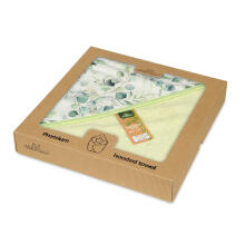MATEX Bath cover BAMBOO DESIGN 100x100 [TB0418_52] green