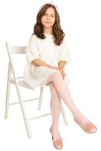 NOVITI RM002-G-01 Lycra zeķubikses 20 den baltas 128/134