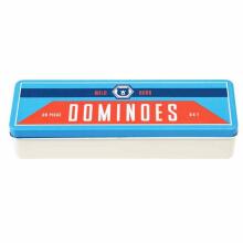 REX LONDON 29434 Domino spēle metāla kastē Wild Bear