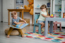 TEGGI TI-011-174 MULTIFUN 1+2 set grey/pink/turquoise