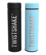 TWISTSHAKE 78298 Thermos Hot or Cold Bottle Blue 420 ml