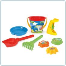 WADER 75037 Happy Summer - Sand set with IML 8 pcs. - 2 types