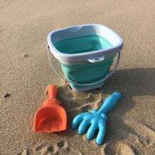 WOOPIE 43759 Square Folding Bucket Blue