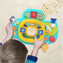 WOOPIE 47252 Interactive car steering wheel with lights and sounds