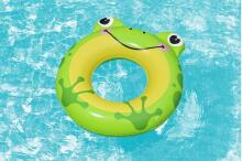 BESTWAY 36351 Frog Swimming Ring 85x76