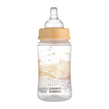 CANPOL 35/243 pudelīte pret kolikām EasyStart 240ml MOUNTAINS bēšs