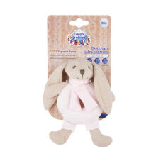 CANPOL 80/201 Soft Rattle Bunny Pink