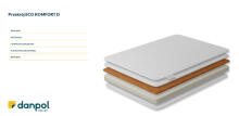 DANPOL Matracis ECO COMFORT 120x60x10 T18DCP