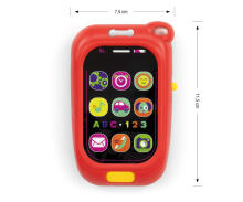 MILLY MALLY 0880 Musical Toy First Telephone Red