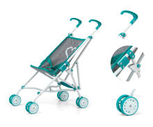 MILLY MALLY 3237 Кукольная коляска Julia Prestige Mint