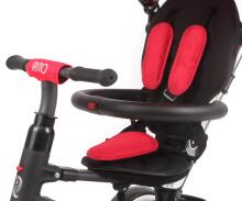 MILLY MALLY 3848 Qplay Tricycle Rito Rubber Red