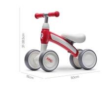 MILLY MALLY 3861 Qplay Vehicle Cutey red