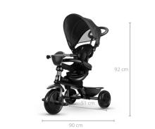 MILLY MALLY 4105 Qplay Tricycle Cozy Black